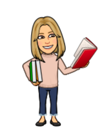 Emoji of Librarian holding a book